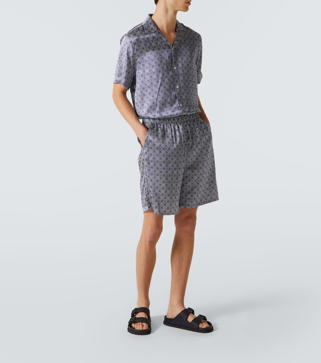 Bermuda-Shorts Palma aus einem Seidengemisch | Frescobol Carioca