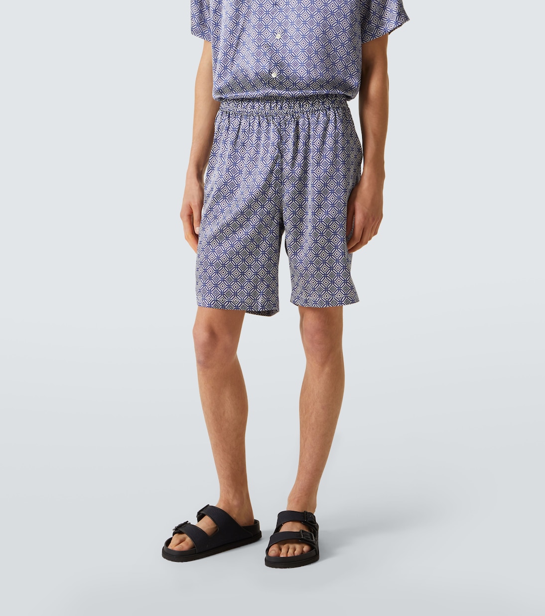 Bermuda-Shorts Palma aus einem Seidengemisch | Frescobol Carioca