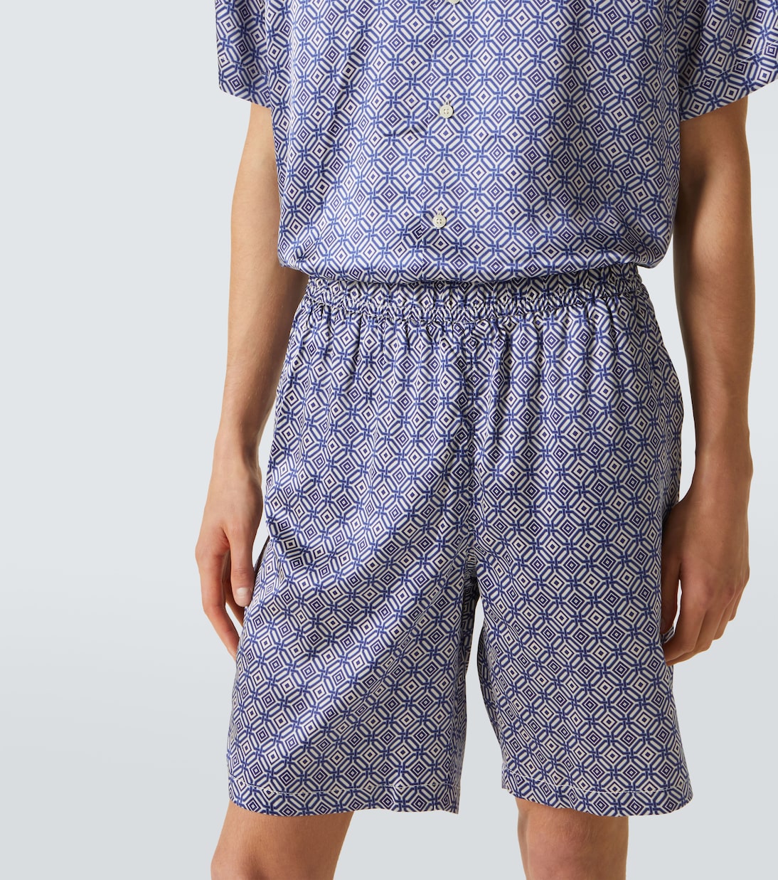 Bermuda-Shorts Palma aus einem Seidengemisch | Frescobol Carioca