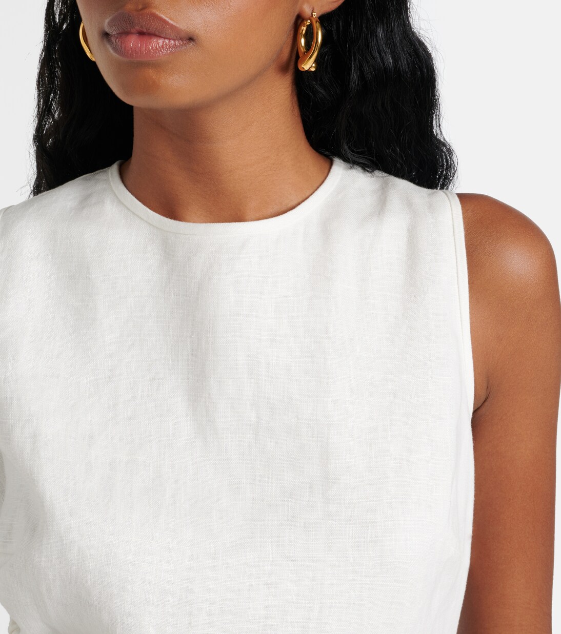 Robe D’Orsay en lin | SIR