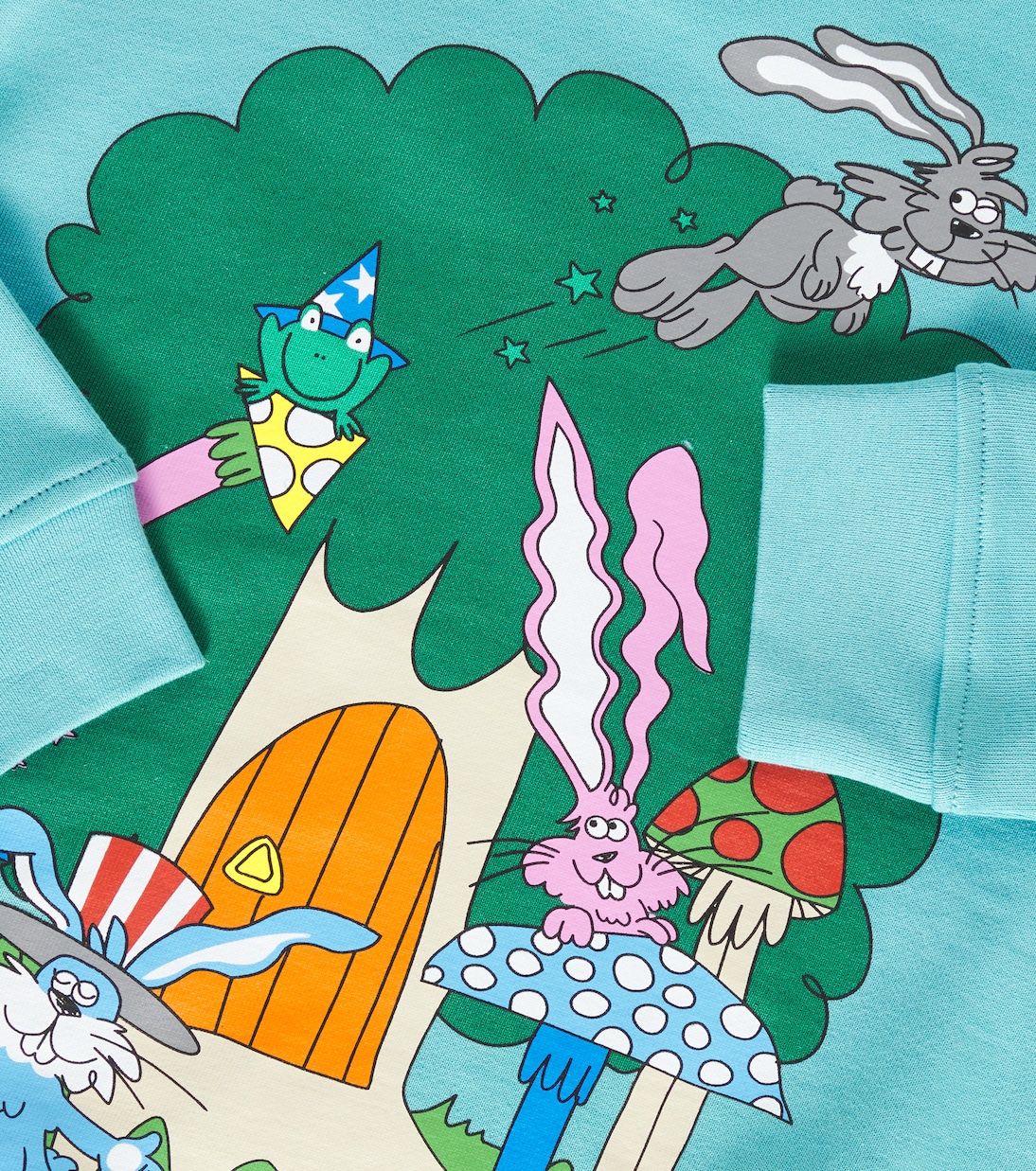 Printed cotton sweater | Stella McCartney Kids