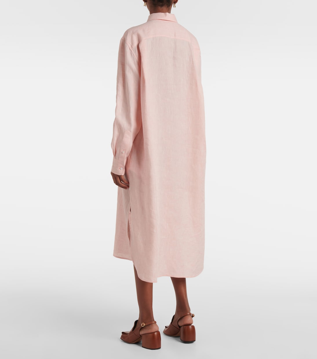 Robe chemise Lora en lin | Loro Piana