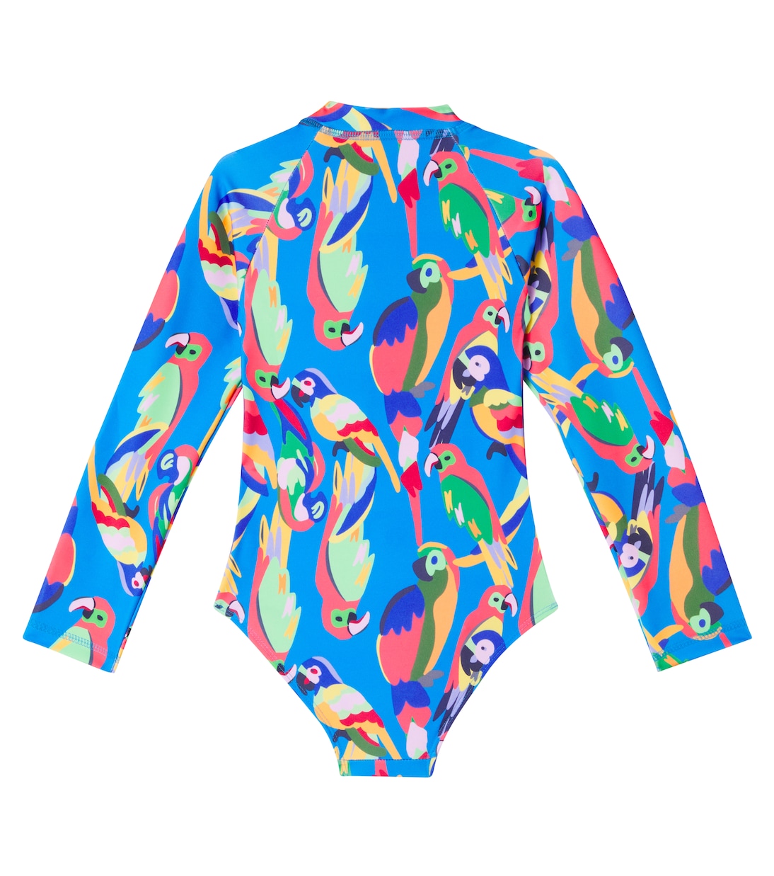 Squawk The Parrot rashguard swimsuit | Roarsome