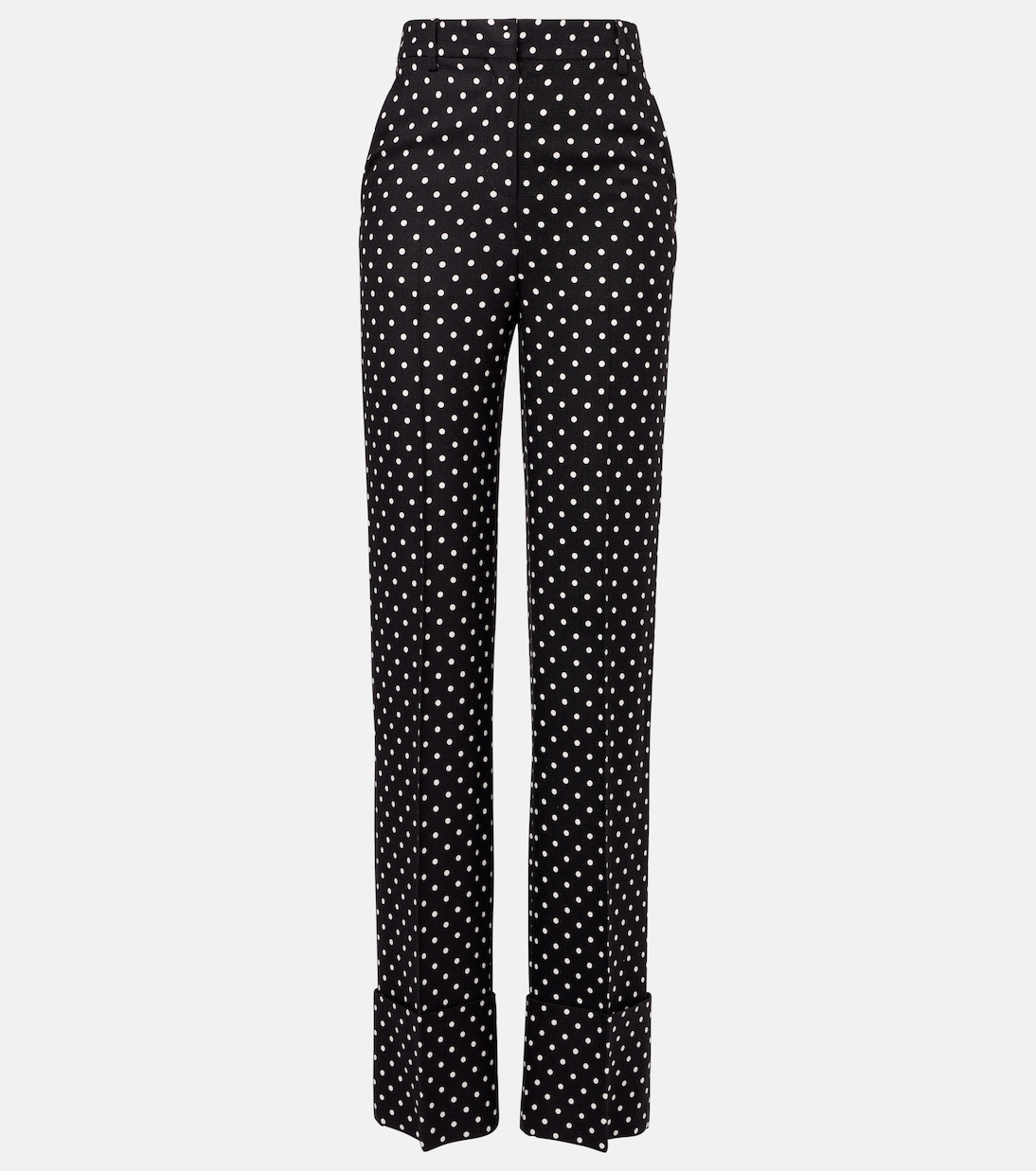 Pantalon droit à pois | Valentino