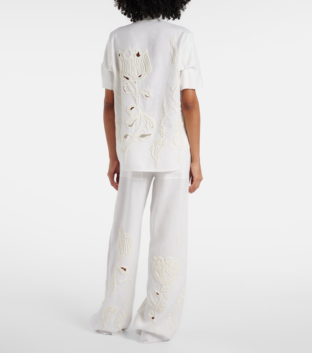 Besticktes Hemd Beauty aus Leinen | Dorothee Schumacher