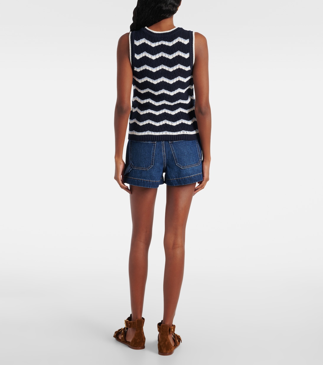 Top Jerrel aus einem Baumwollgemisch | Veronica Beard