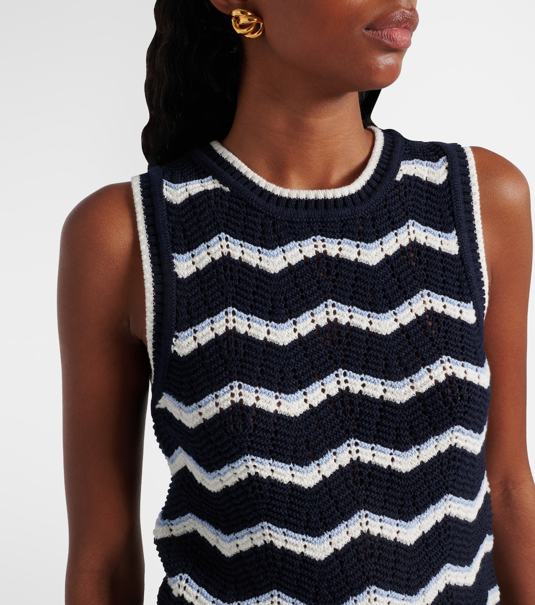 Top Jerrel aus einem Baumwollgemisch | Veronica Beard