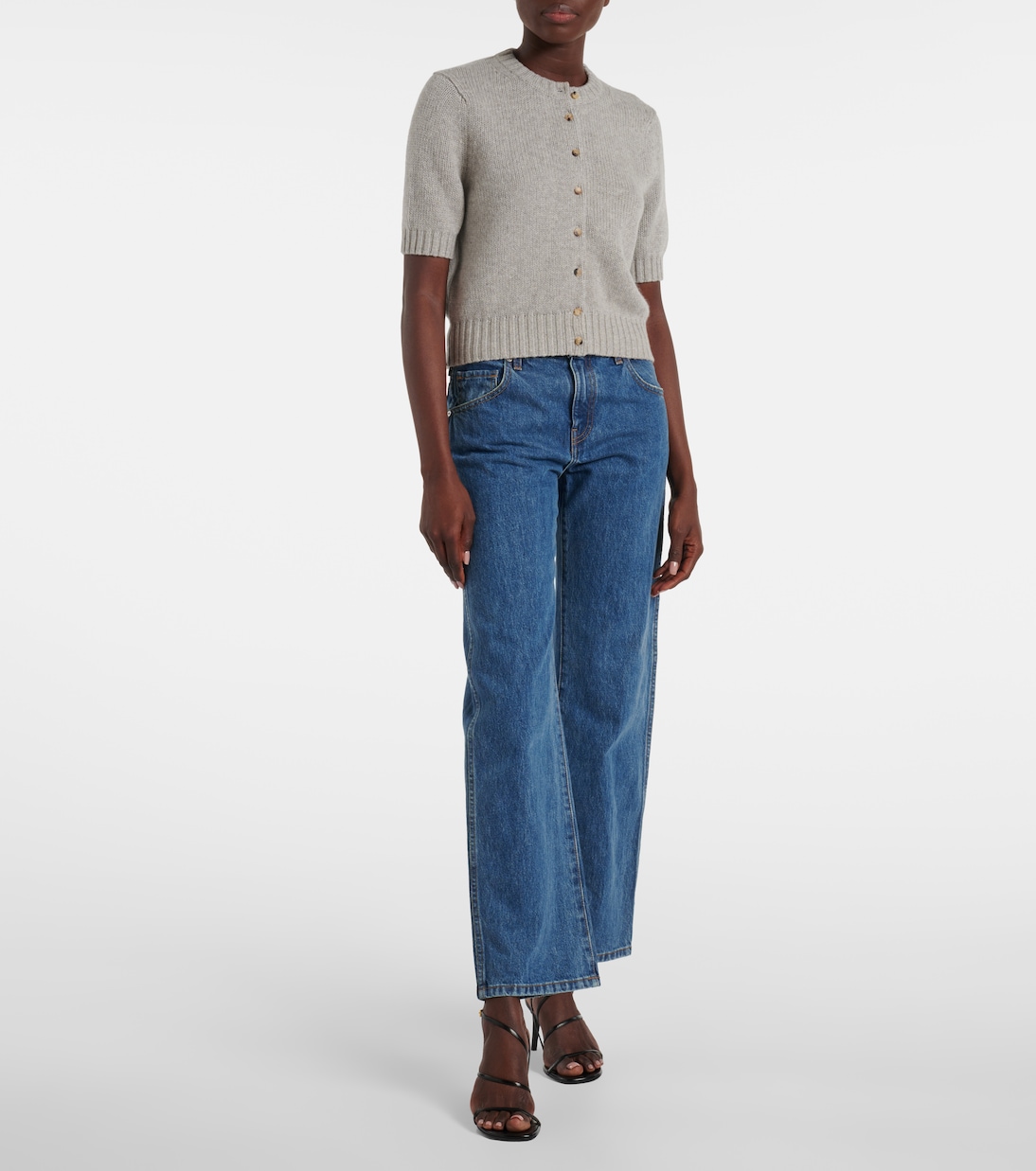 Cardigan Nora in misto cashmere | Khaite