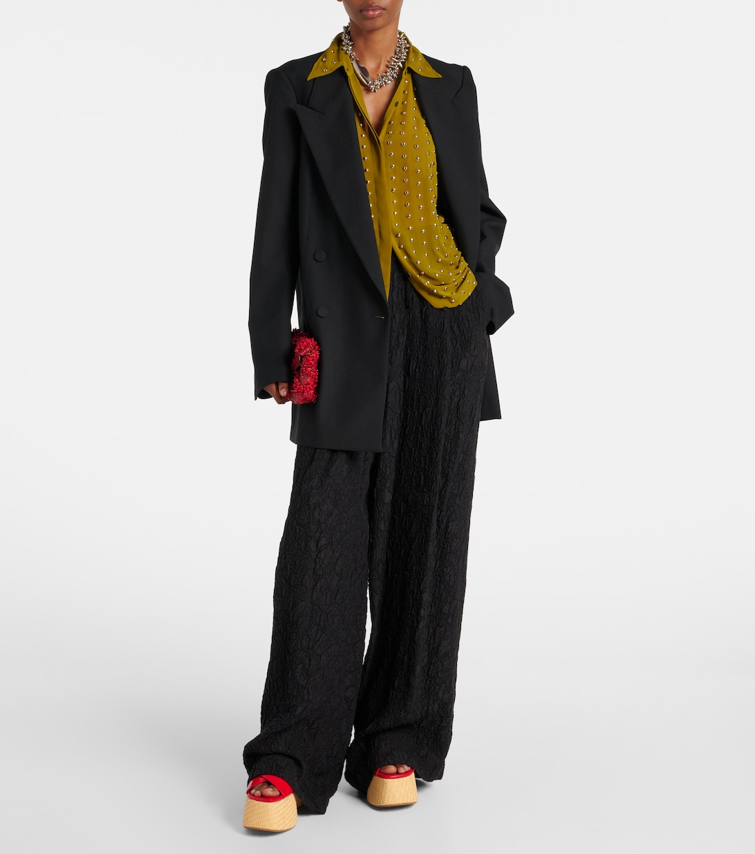 Wedge-Sandalen Mara aus Lackleder | Paris Texas