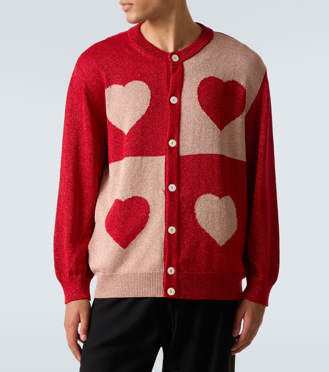 Cardigan aus Jacquard | Bode