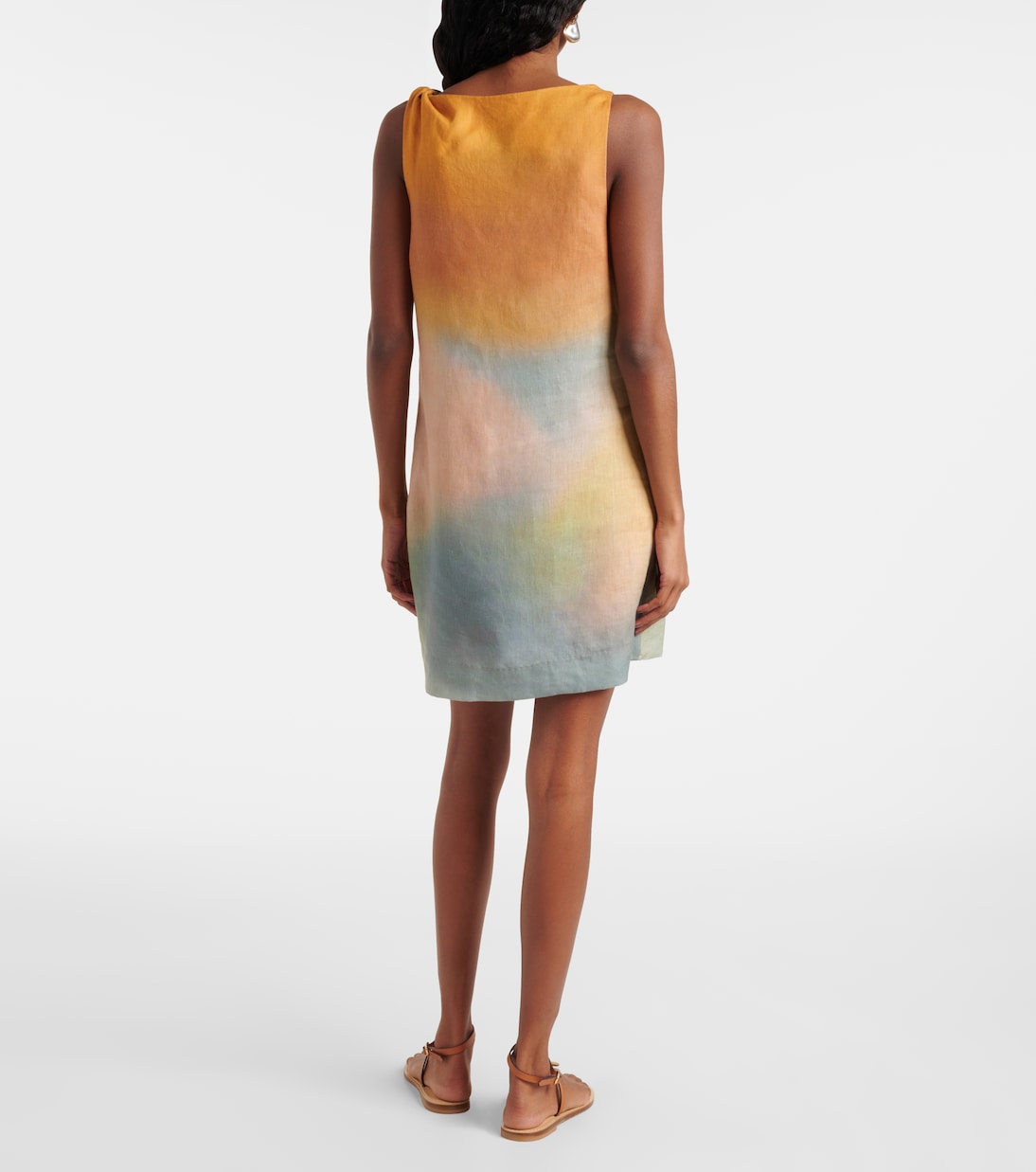 Robe Boa en lin | Staud