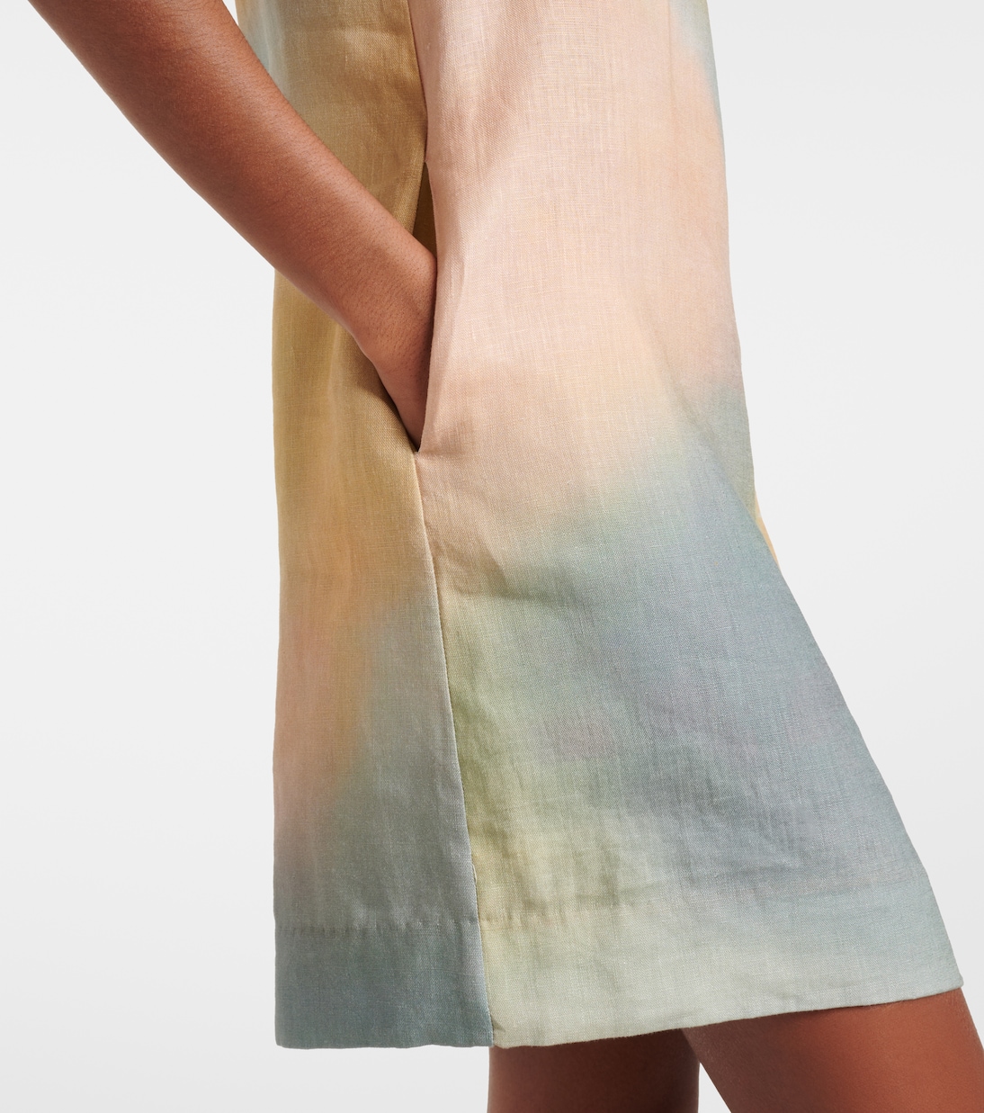 Robe Boa en lin | Staud