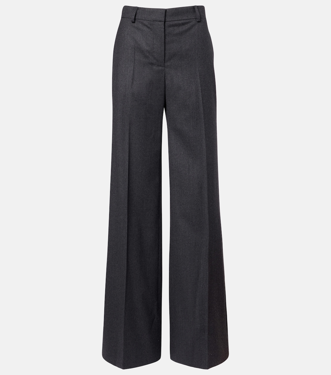 Wool flannel wide-leg pants | Stella McCartney
