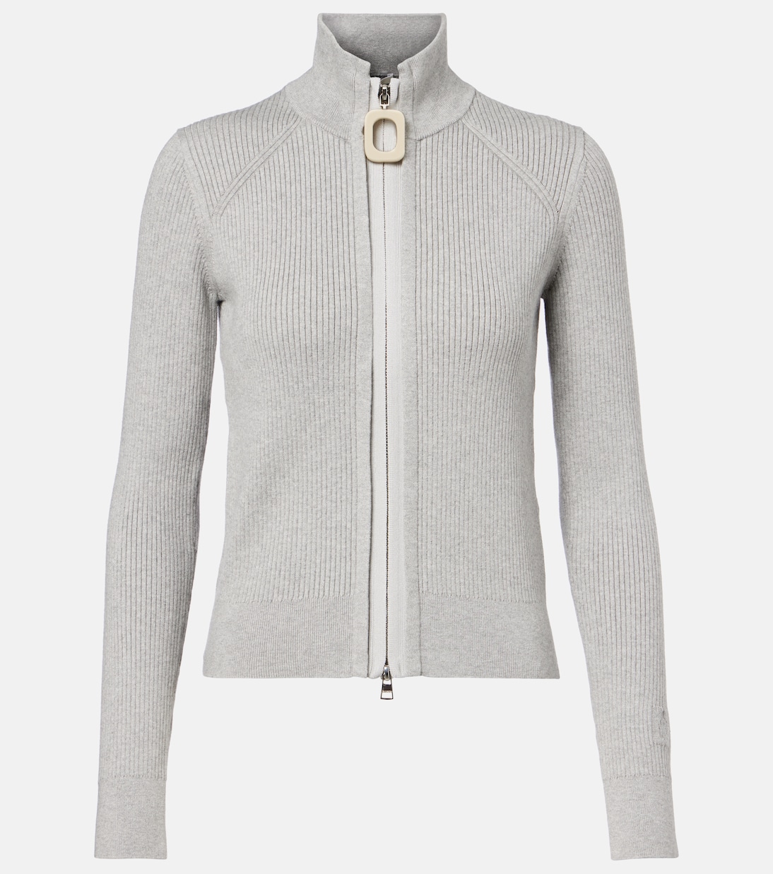 Cardigan brodé en coton mélangé | JW Anderson