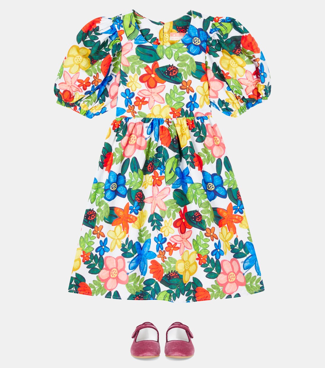Ramo De Flor cotton dress | Fábula