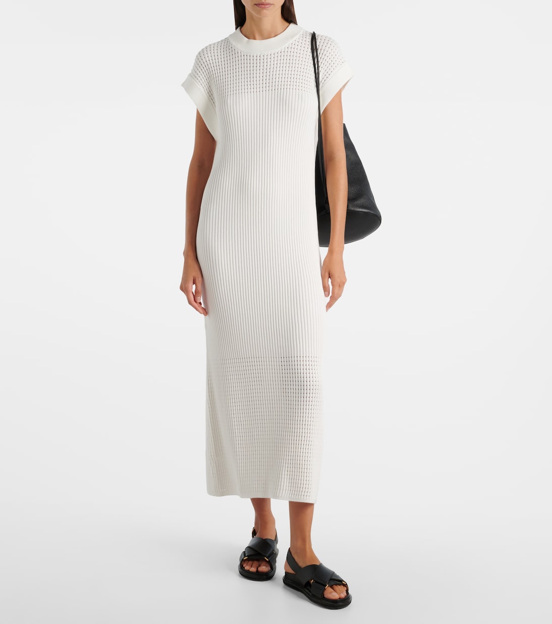 Cheston pointelle cotton maxi dress | Varley