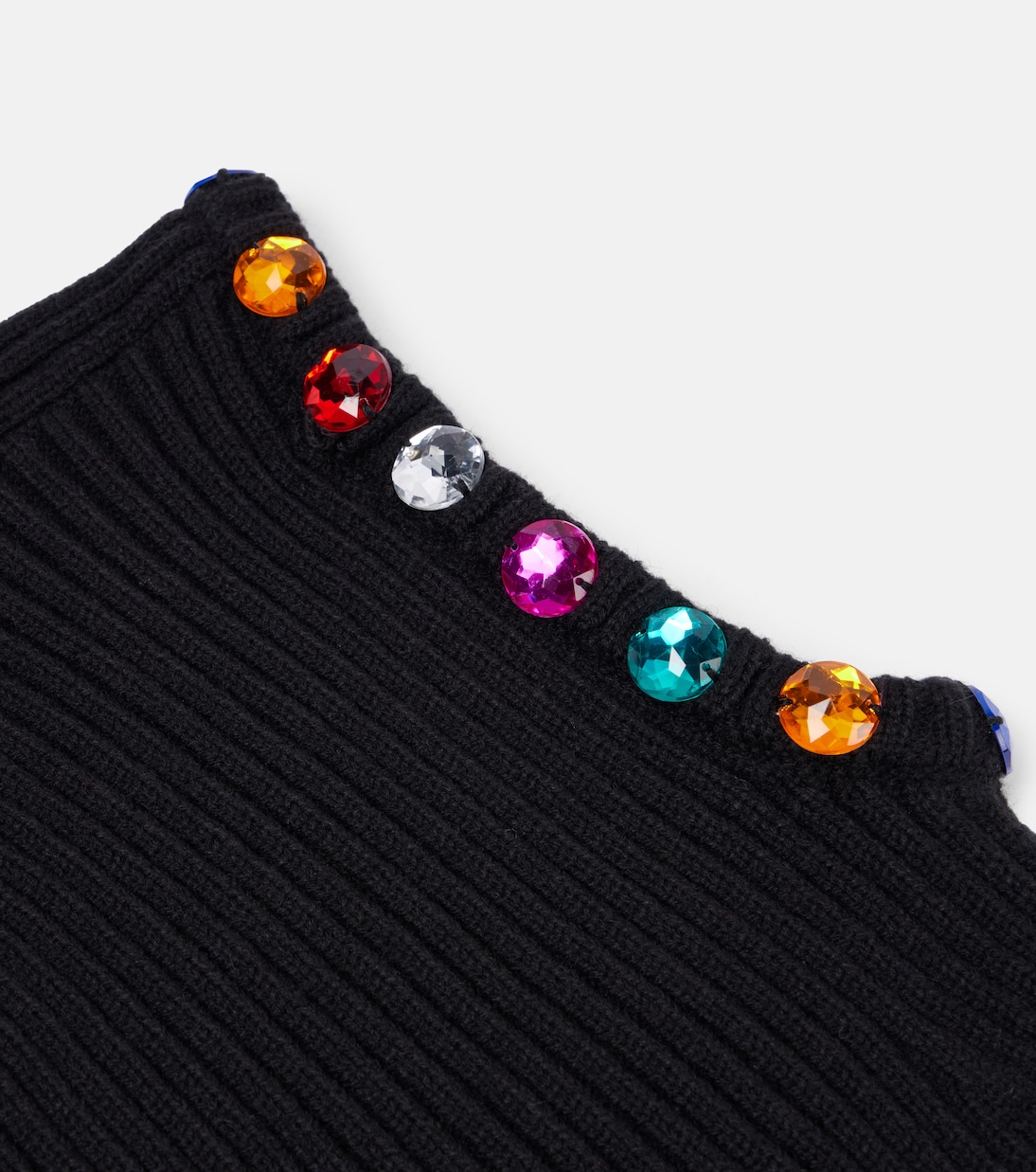 Schalmütze Luciana mit Kristallen | Goldbergh