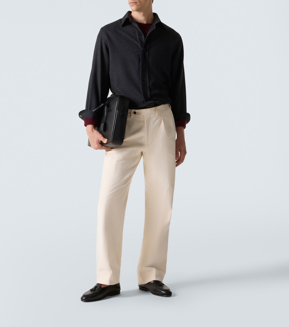 Virgin wool shirt | Rubinacci