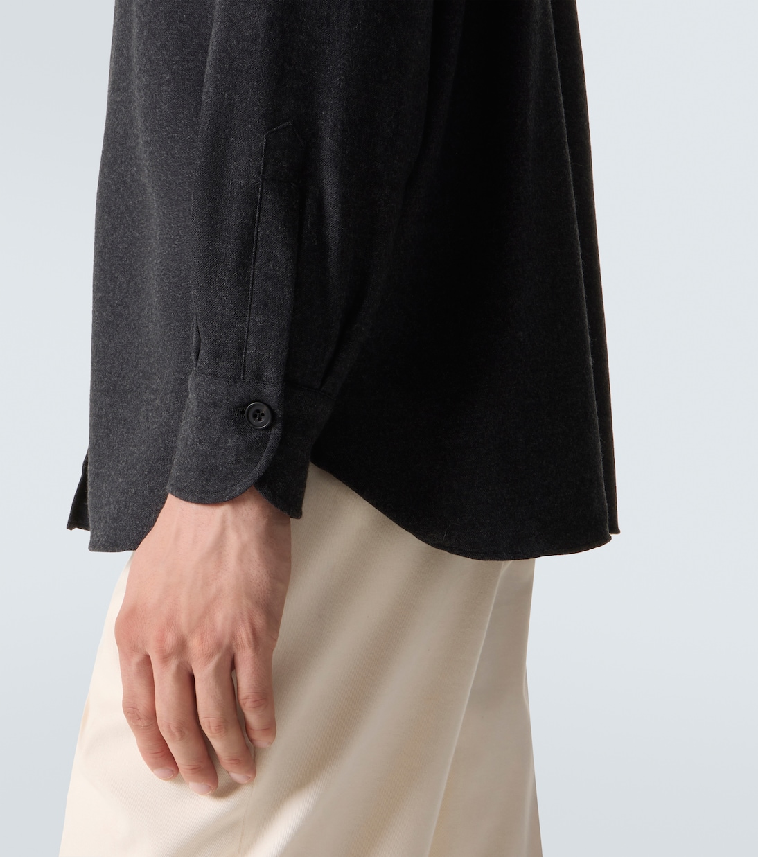 Virgin wool shirt | Rubinacci