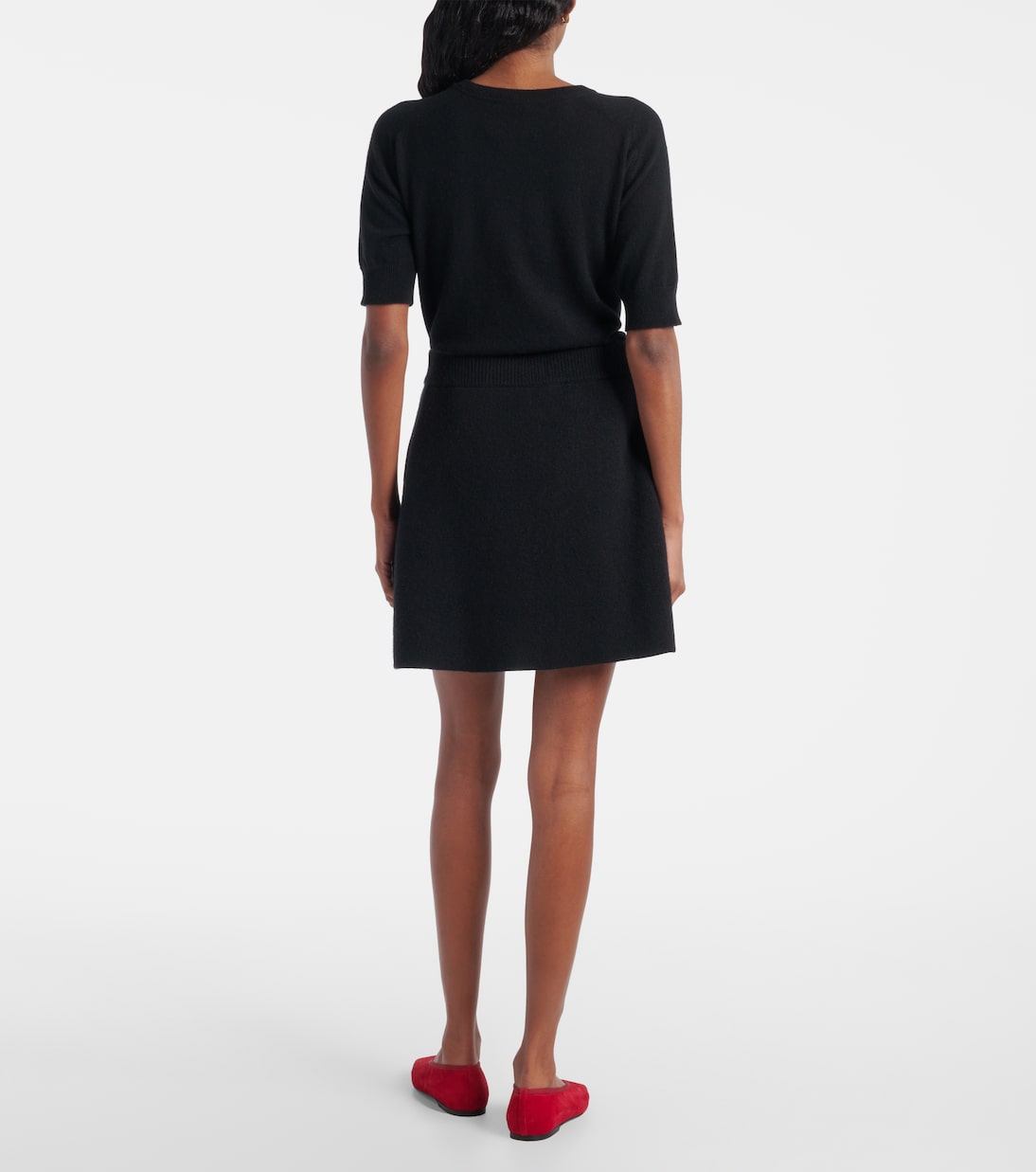 Minirock Clare aus Kaschmir | Lisa Yang