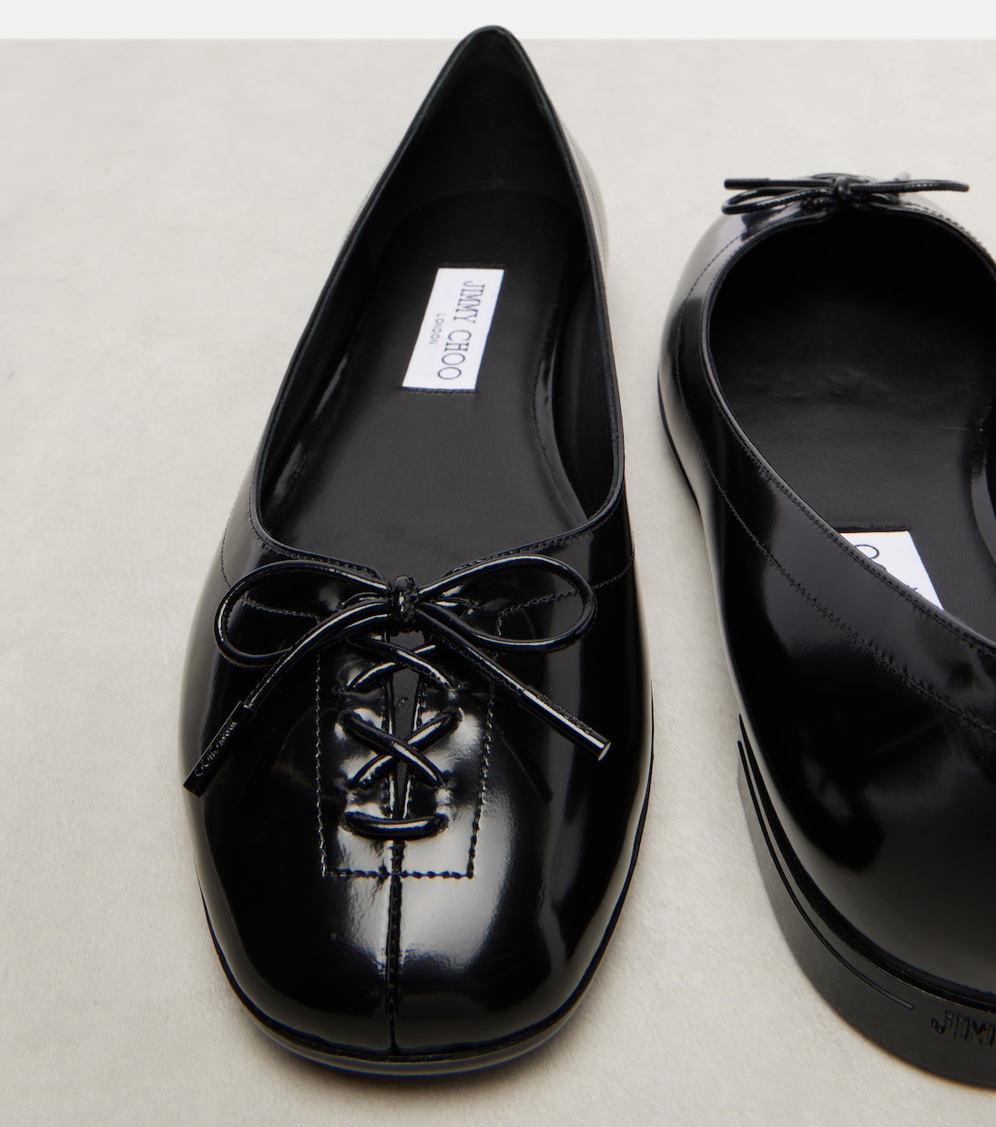 Ballerinas Scarlett aus Leder | Jimmy Choo