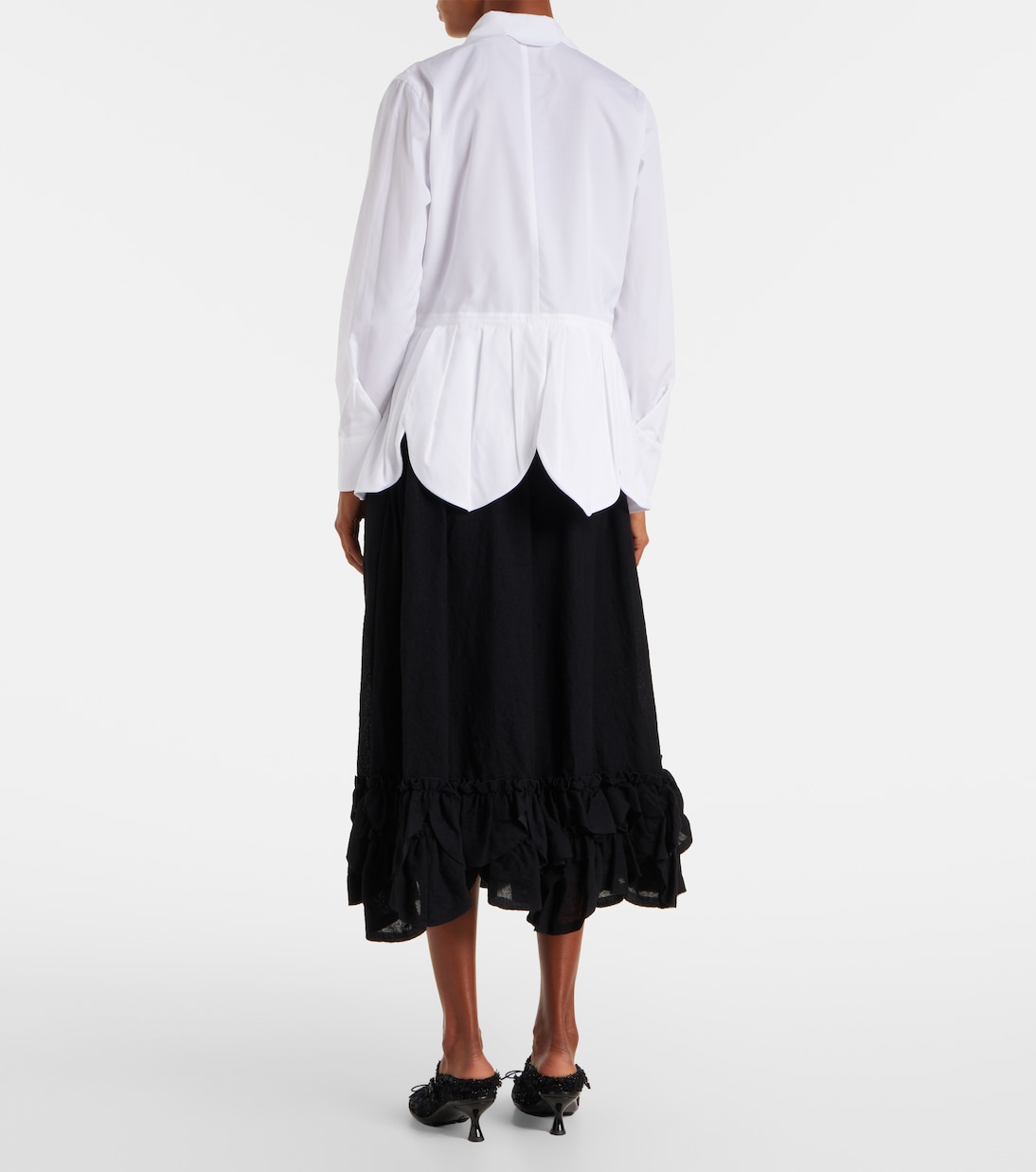 Bluse aus Baumwolle | Noir Kei Ninomiya