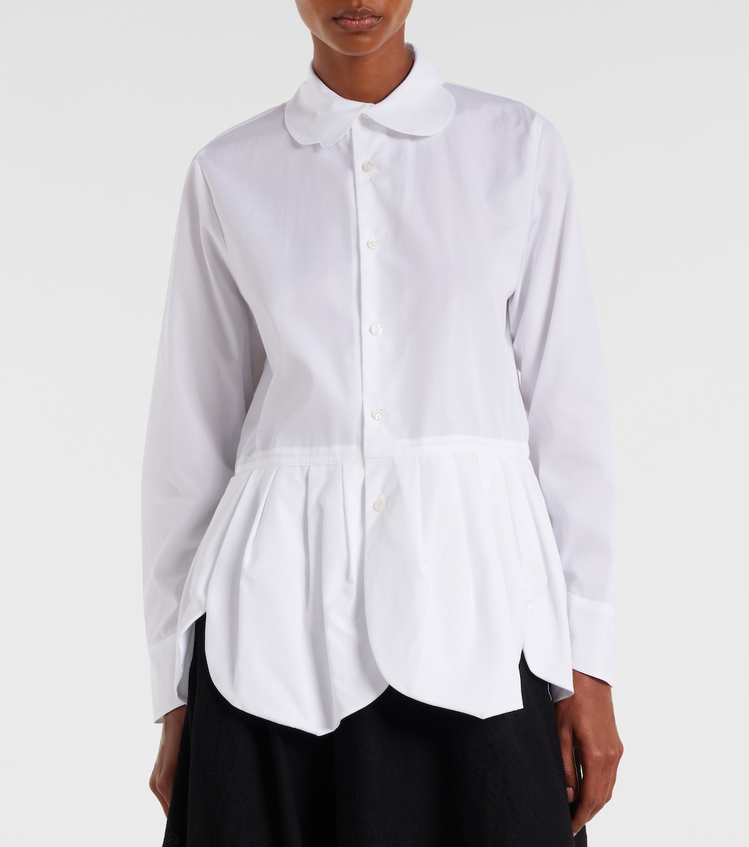 Bluse aus Baumwolle | Noir Kei Ninomiya