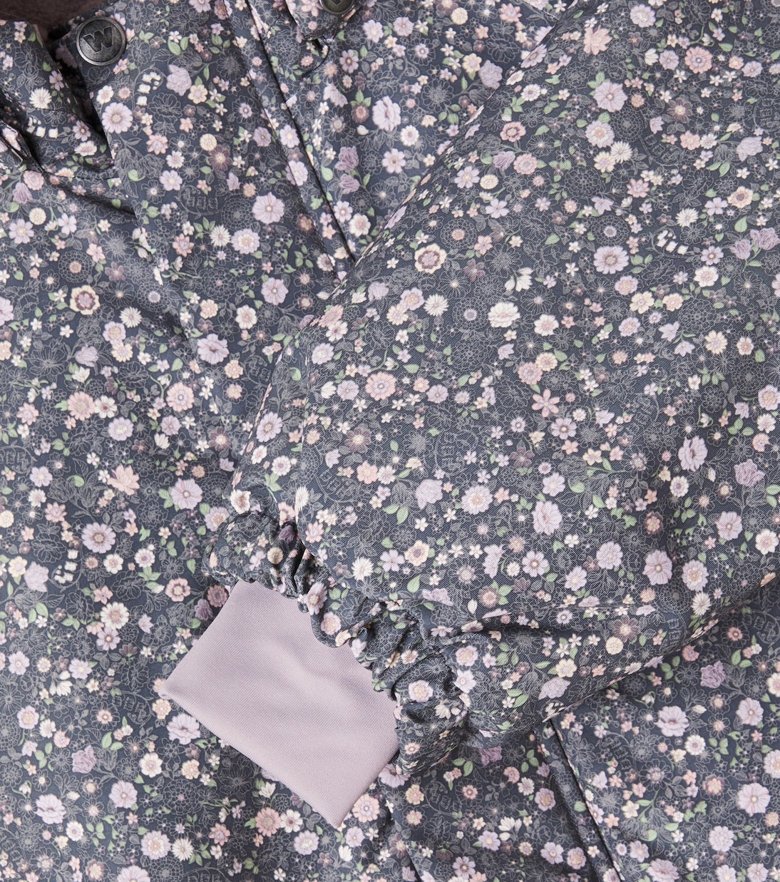 Moe floral snowsuit | Wheat