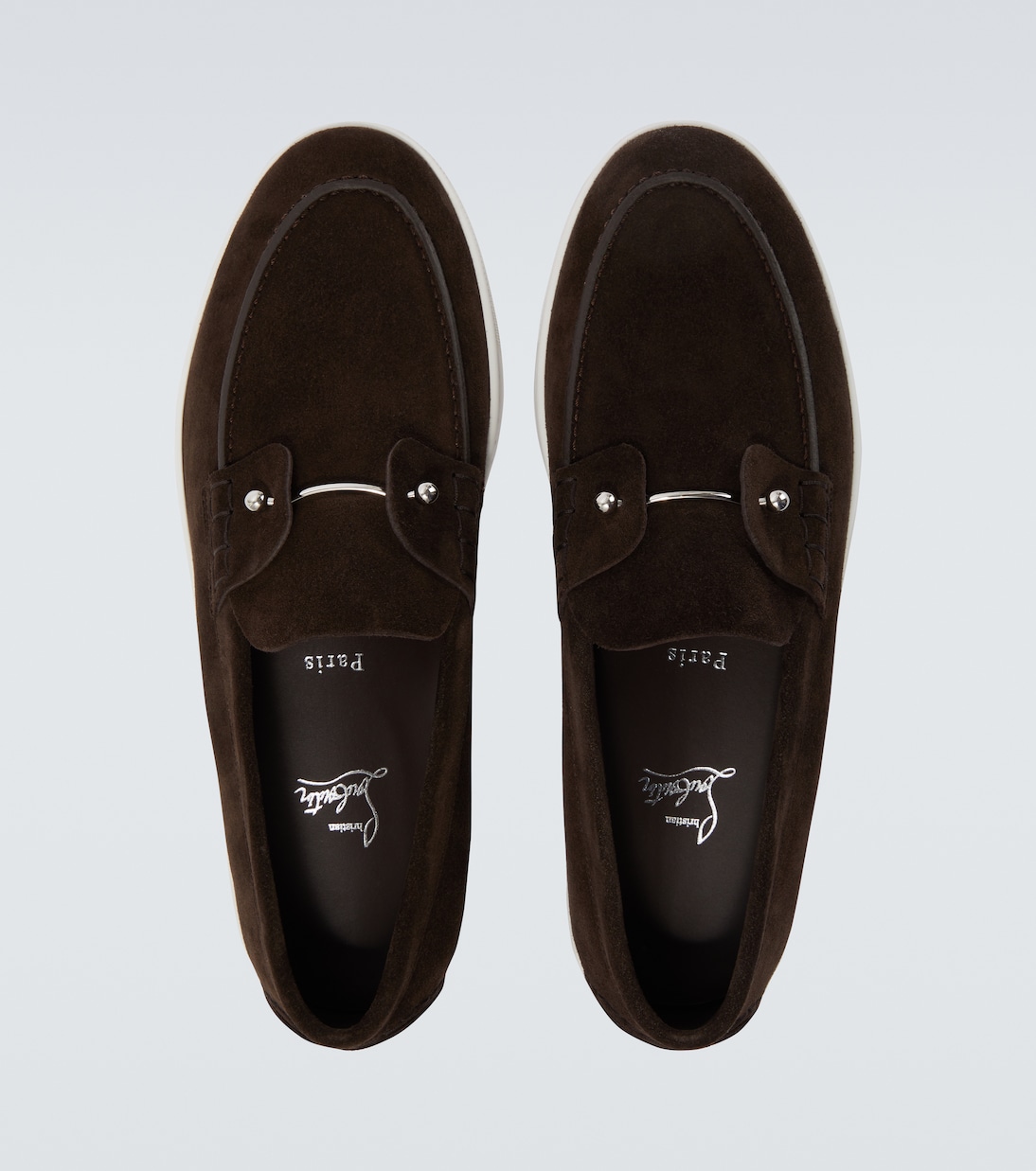 Chambeliboat suede slip-on shoes | Christian Louboutin
