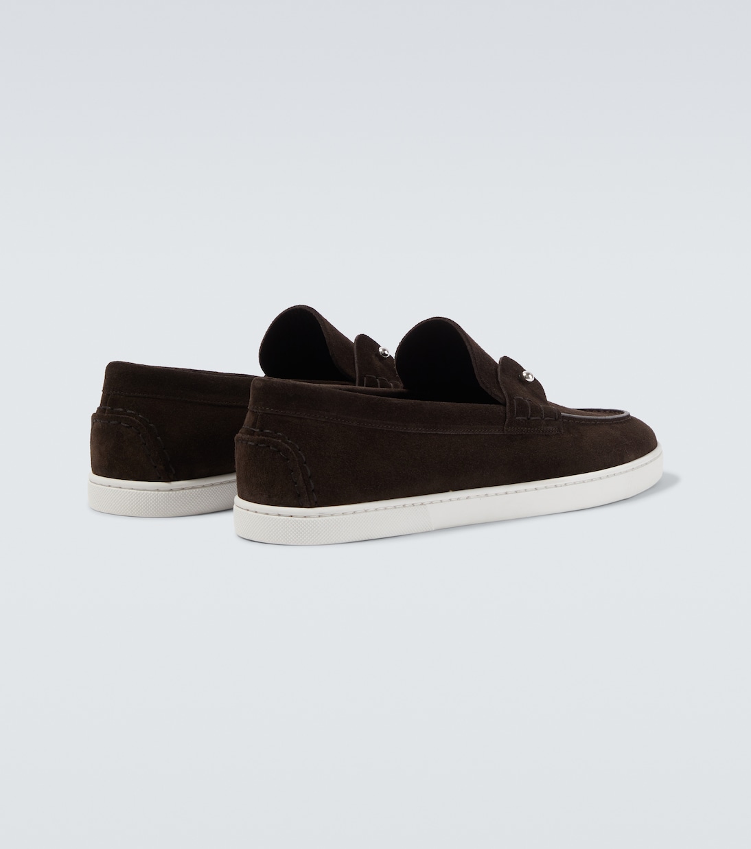Chambeliboat suede slip-on shoes | Christian Louboutin