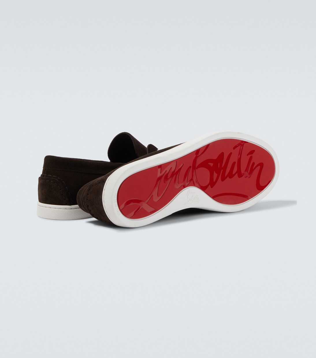 Chambeliboat suede slip-on shoes | Christian Louboutin