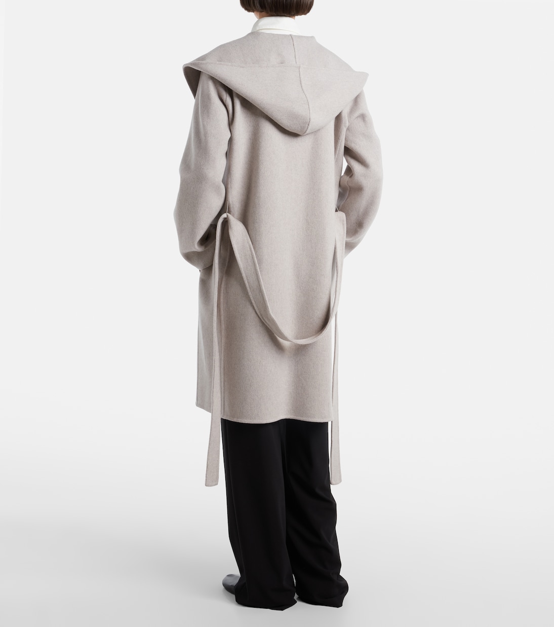 Cicero cashmere wrap coat | The Row