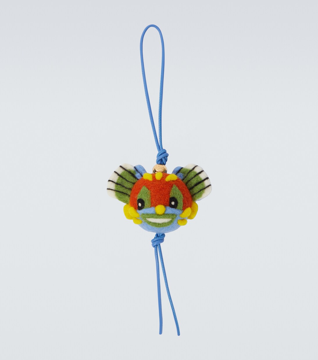 x Louis Wain Knight Cat wool bag charm | Loewe