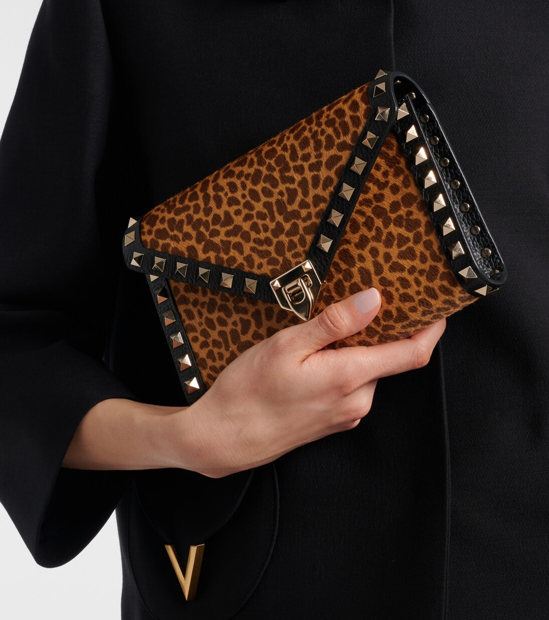 Crossbody Bag Rockstud Mini aus Kalbshaar | Valentino Garavani