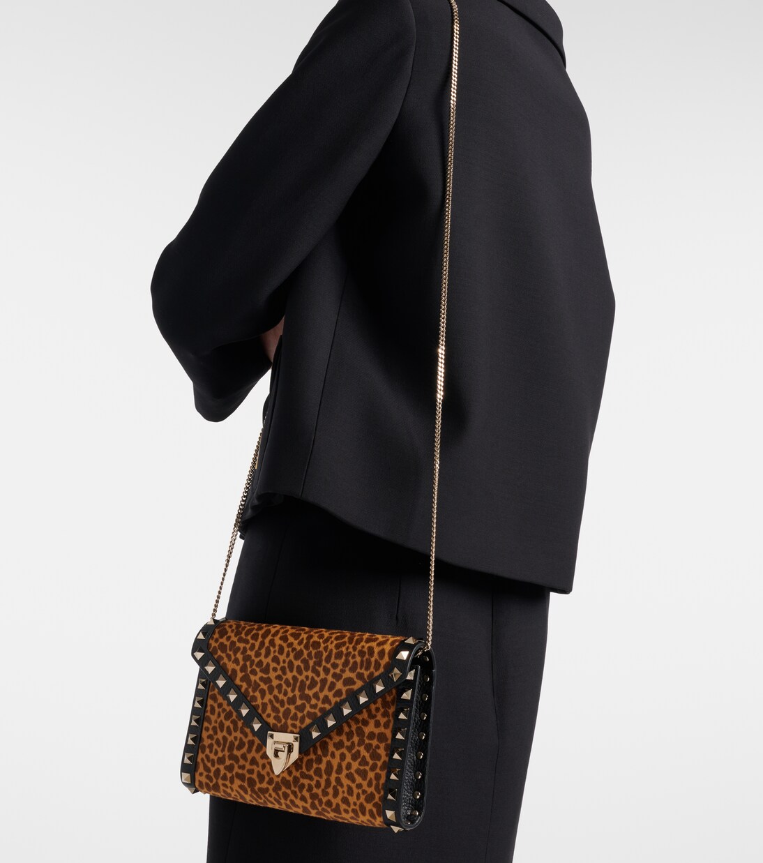 Crossbody Bag Rockstud Mini aus Kalbshaar | Valentino Garavani