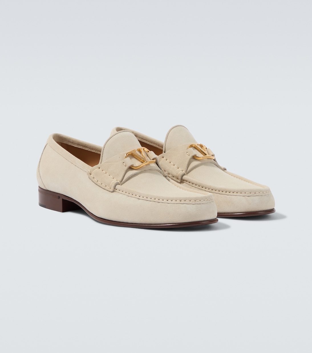 Loafers VLogo aus Veloursleder | Valentino Garavani