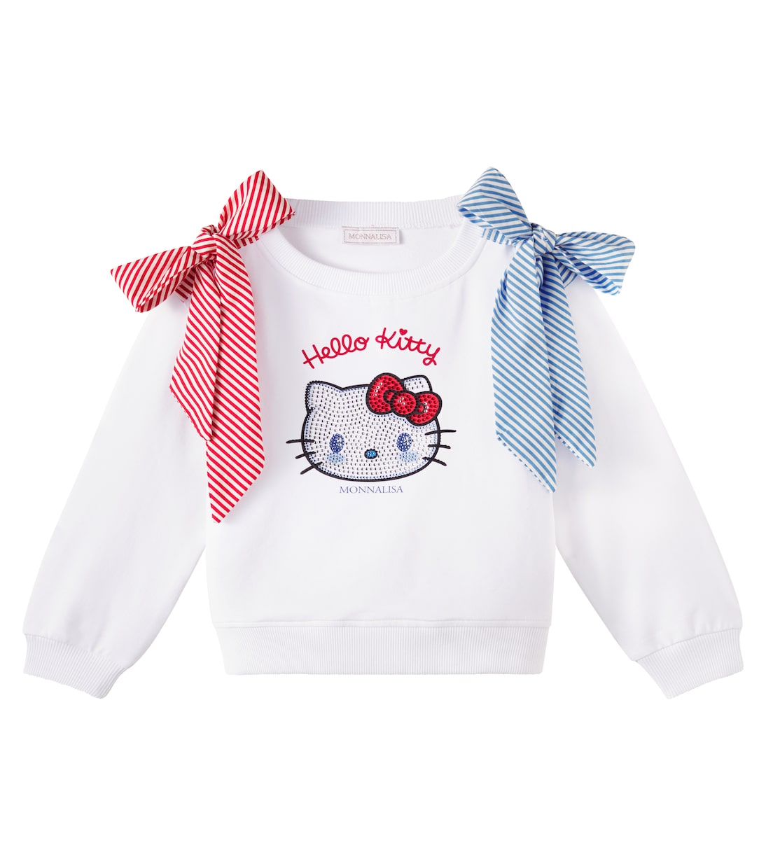 X Hello Kitty Sweatshirt aus einem Baumwollgemisch | Monnalisa
