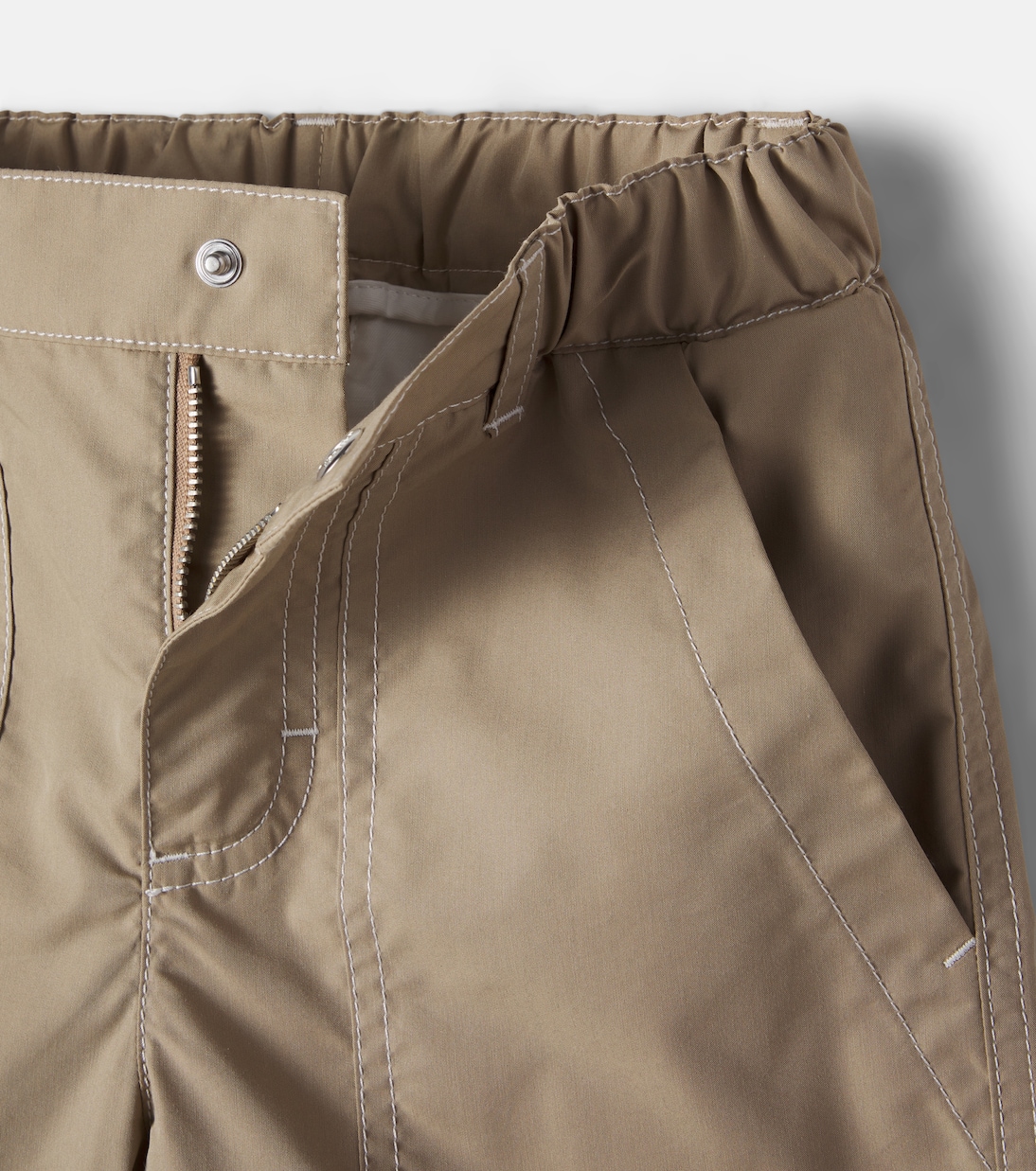 Shorts in misto cotone | Moncler Enfant