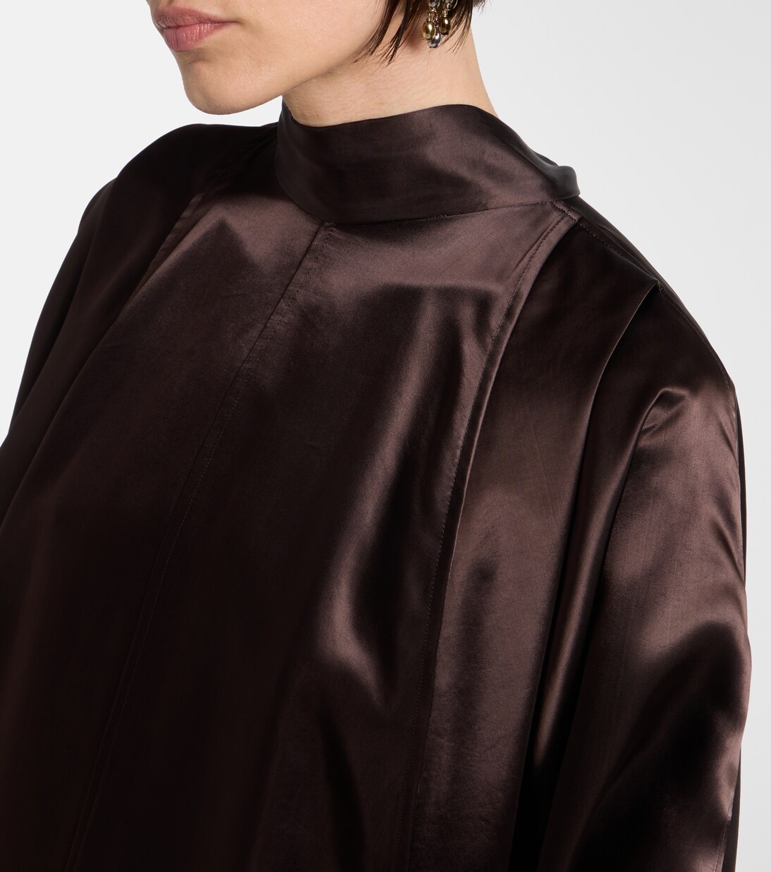 Minikleid aus Satin | Ferragamo