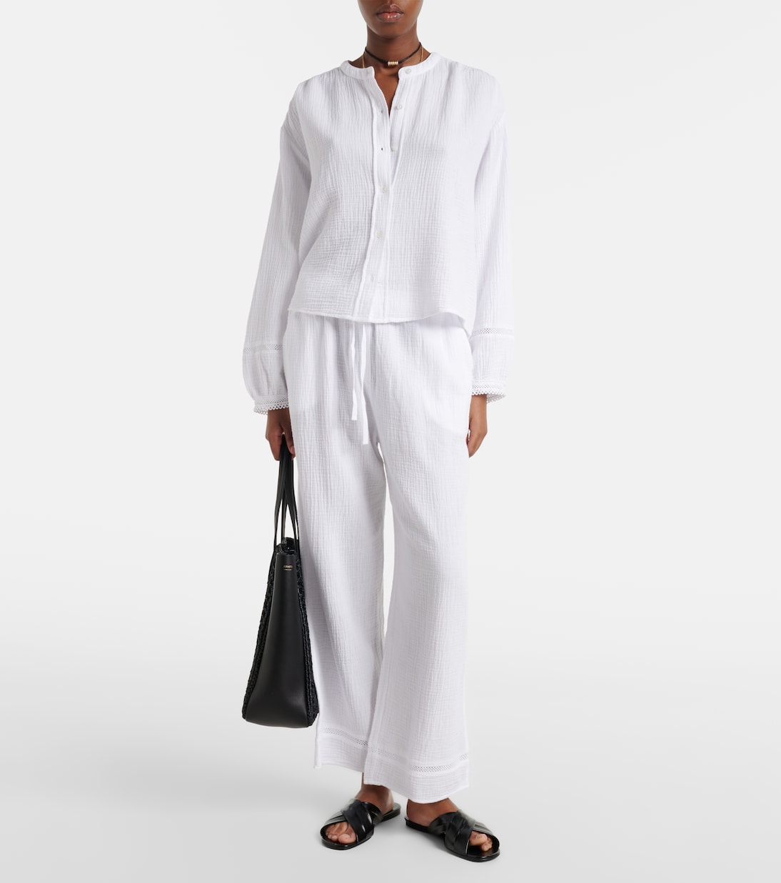 Pantalon ample Calia en coton | Velvet