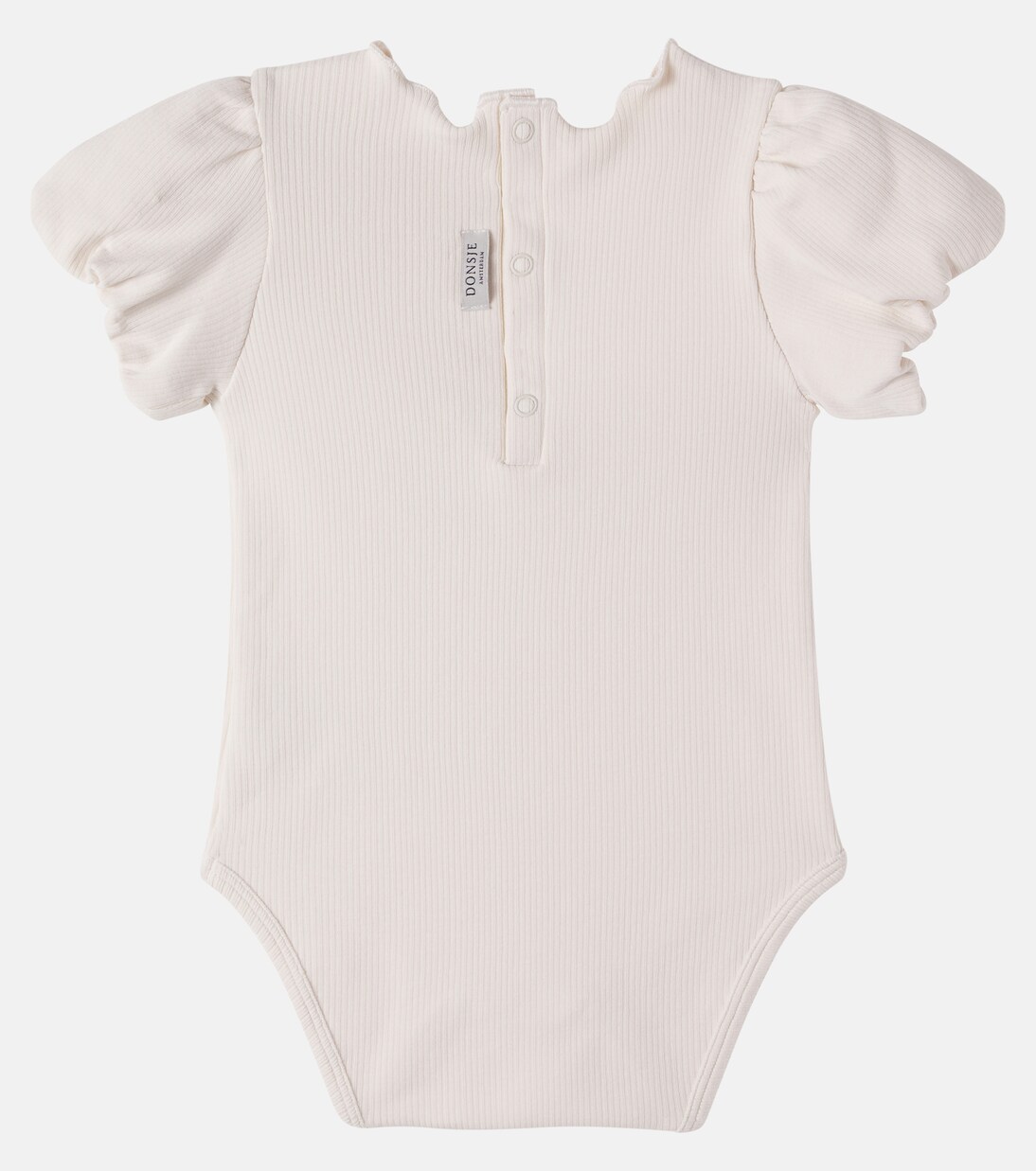 Baby Bestickter Body Nowie aus Rippstrick | Donsje