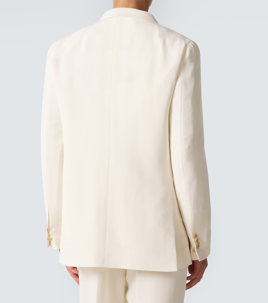 Pietro silk and cotton-blend suit jacket | Umit Benan