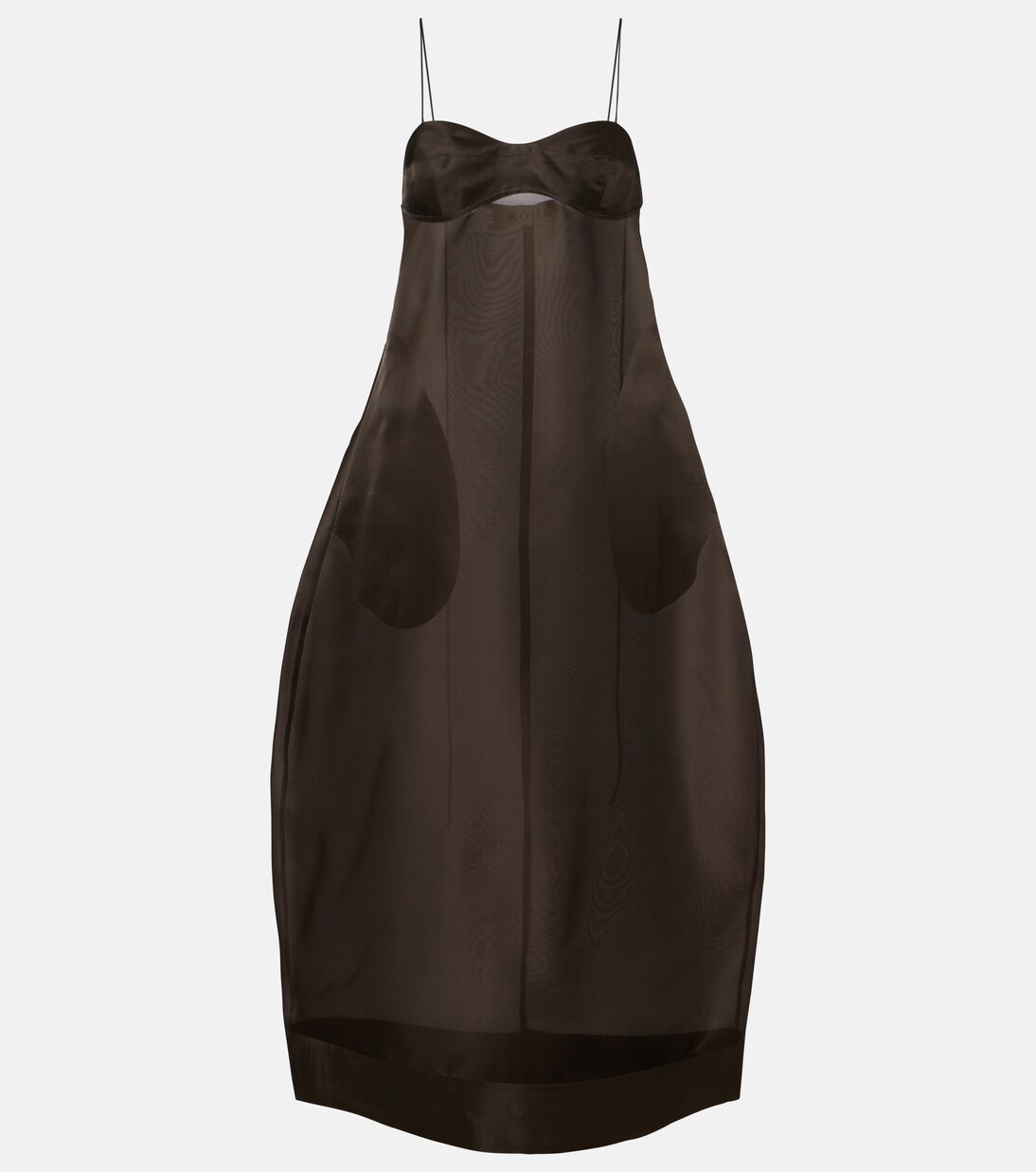 Silk organza midi dress | Róhe