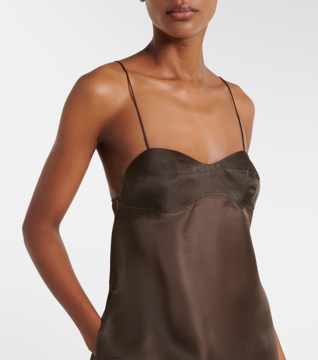 Silk organza midi dress | Róhe