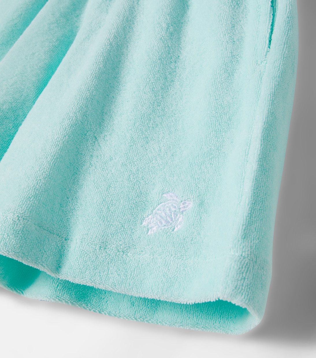 Embroidered cotton terry shorts | Vilebrequin Kids