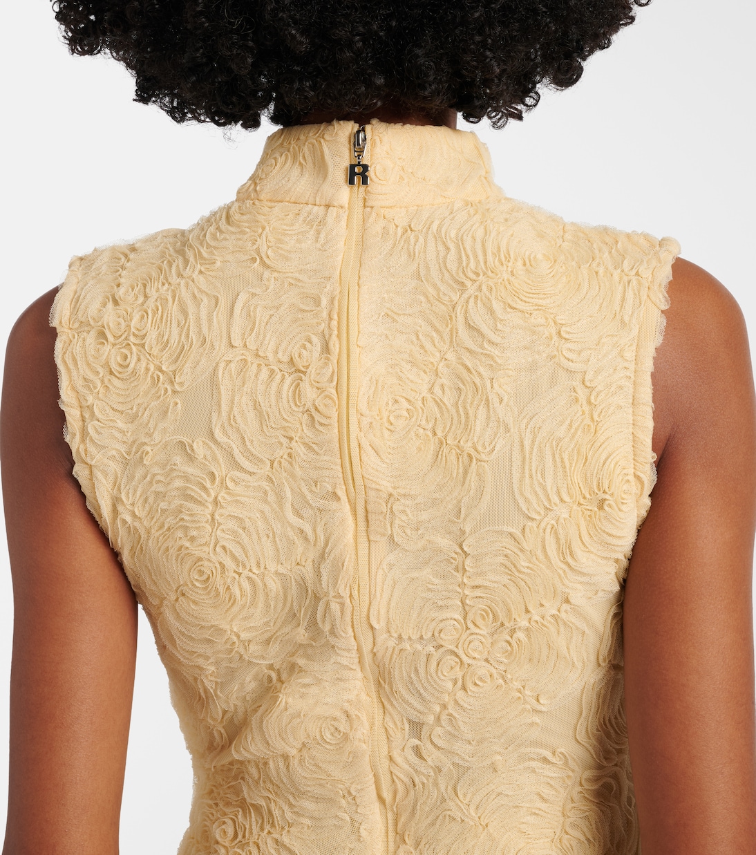 Maxikleid aus Mesh | Rotate