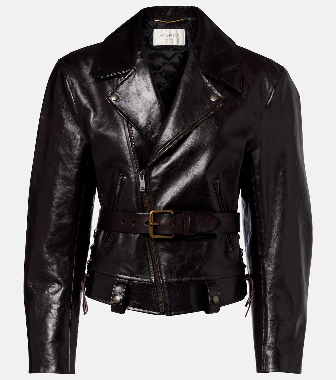 Bikerjacke aus Leder | Saint Laurent