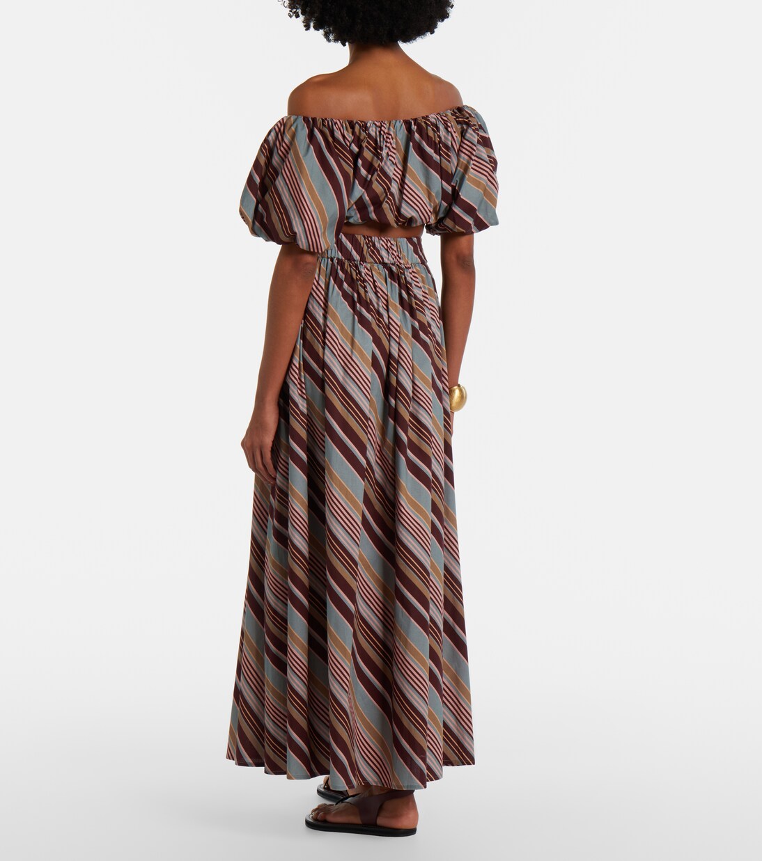 Maxirock aus einem Baumwollgemisch | Adriana Degreas