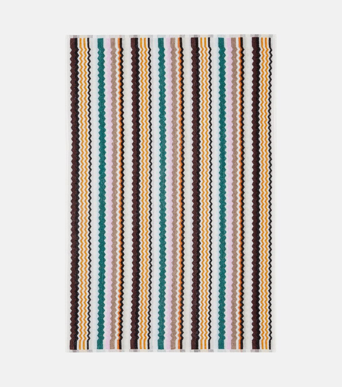 Aura Zigzag set of 2 cotton towels | Missoni