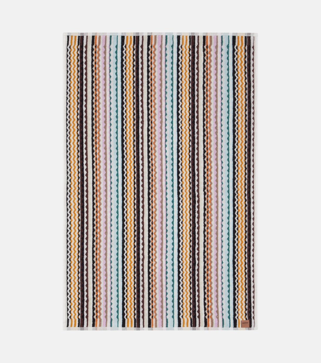 Aura Zigzag set of 2 cotton towels | Missoni